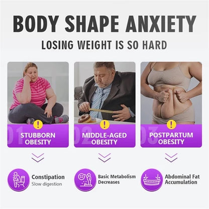 Slimming Pills Fat Burner for Weight Loss Boost Meta-bolism Suppress Appetite Support De-tox Belly Slimming for Men and Women