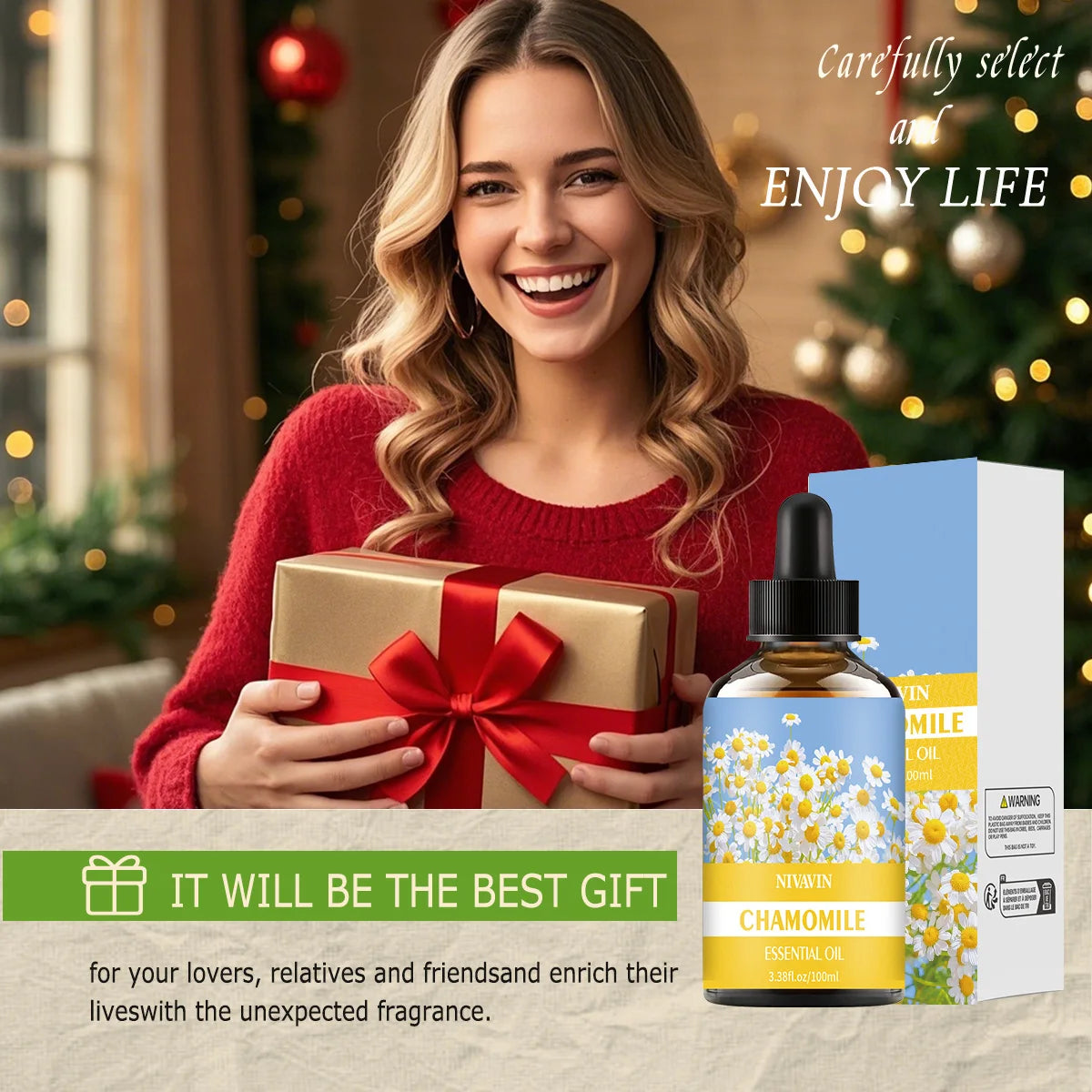 30ml/60ml/100ml chamomile essential oil is suitable for facial hydration, moisturizing, hair care, skin care, and perfume making - Badiee Stylez