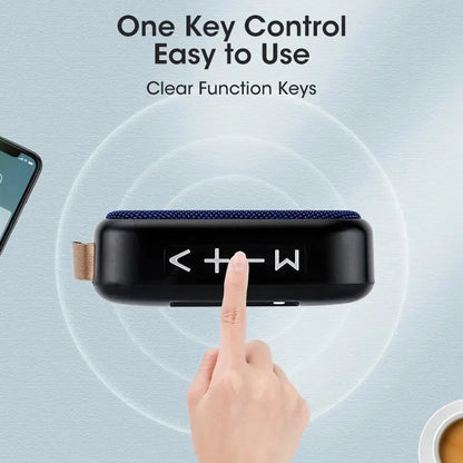 New Wireless  Speaker Outdoor Portable Subwoofer Mini Speaker Home Cloth Card Speaker Badiee Stylez