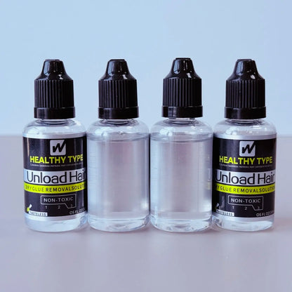 1/2/3/4PCS Ultra Hold Glue Remover Wig Glue Remover Walker Tape Glue Remover Set Lace Glue Waterproof Hair Extension Remover