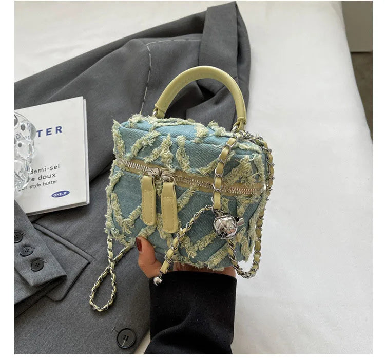 2024 New Designer Single Shoulder Bag Women Fashion Chain Crossbody Bags For Women Brand Ladies Handbags And Purses