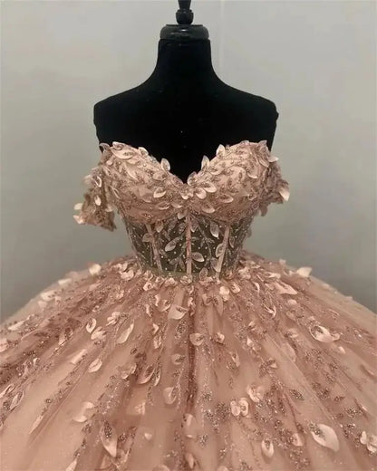 Sonhar Vestidos 15 Quinceanera Dresses Ball Gown Strapless Party Dresses Sweet Ball Gown Customized 15 Year Old Dress Plus Size Badiee Stylez