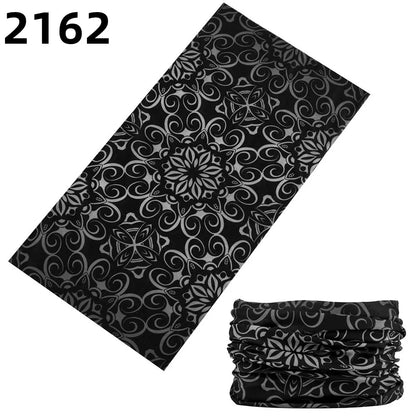 2101Unisex Climbing Hiking Scarf Sport Headwear Bandanas Motorcycle Turban Hand Band Magic Scarves Outdoor Cycling Headband Mask 2162