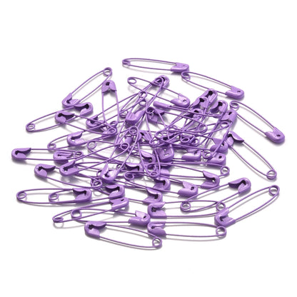 30pcs 6x30mm Colorful High Quality Safety Pins Paper Clip DIY Sewing Tools Metal Needles Large Safety Pin Brooch Accessories