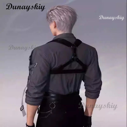 Love And Deep Space Game Cosplay Rafayel Zayne Xavier Sylus Qi Yu Le Shen Shen Xinghui Qin Che Shoulder Strap Waist Chain Belt