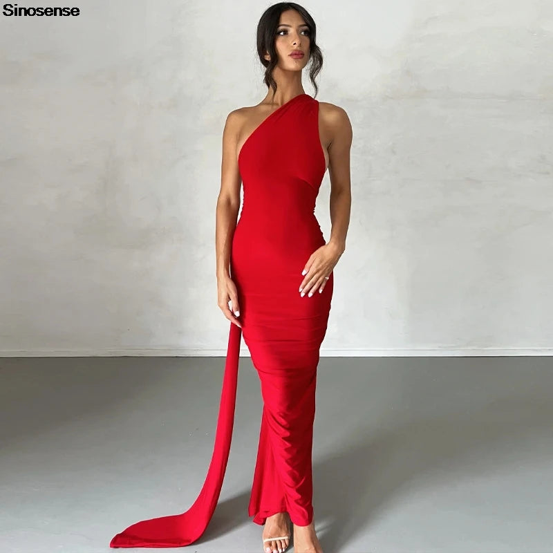 Womens Elegant Evening Party Cocktail Long Dress Sexy Backless Open Back Ruched Slim Bodycon Formal Wedding Guest Maxi Dress Badiee Stylez