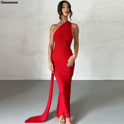 Womens Elegant Evening Party Cocktail Long Dress Sexy Backless Open Back Ruched Slim Bodycon Formal Wedding Guest Maxi Dress Badiee Stylez