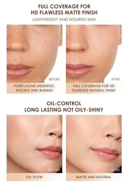 Wholesale FOCALLURE Waterproof Liquid Foundation Cream Full Coverage Oil-control Long-lasting Face Concealer Base Cosmetics