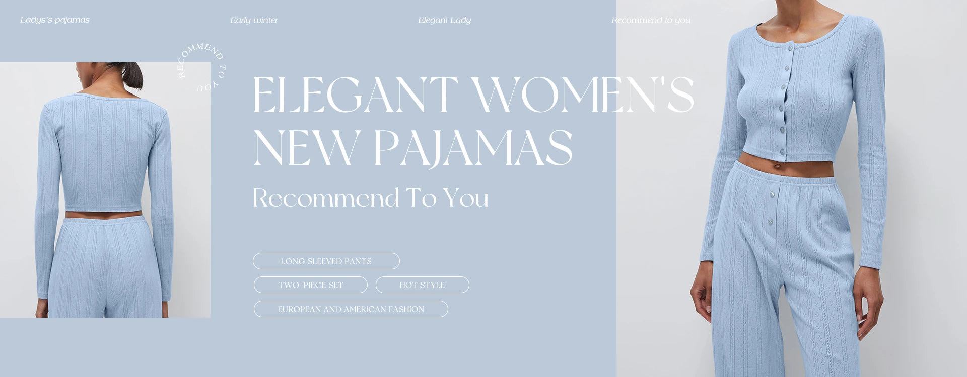 Marthaqiqi Casual Ladies Pajama Set Long Sleeve Nightie Sexy V-Neck Sleepwear Lace Up Nightwear Shorts Loose Home Clothes Female