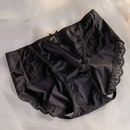 Japanese-Style Soft Girl Thin Transparent Pink Lolita Lolita Loli Lace Cute Sexy Underwear Fat style 6 1pc