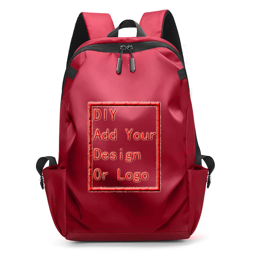 Football Super Stars MESSI Backpack Boy Girl Unisex College Student Backpack Women Men Laptop Teens Student USB Port Rucksack Red DIY