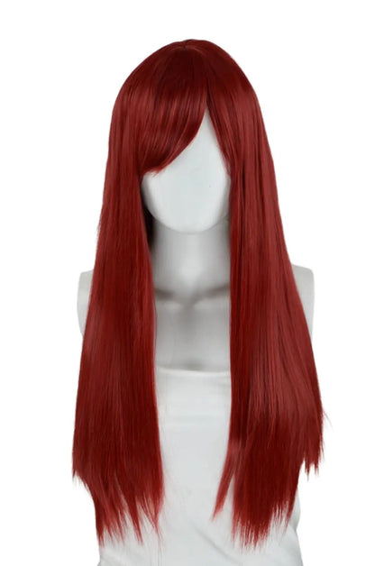 Cosplay Nyx Autumn Orange Long Straight Wig 28 Inches Long Straight wigs for Women Universal Cartoon Cosplay Wig Z80-12winered 24inches 1pc