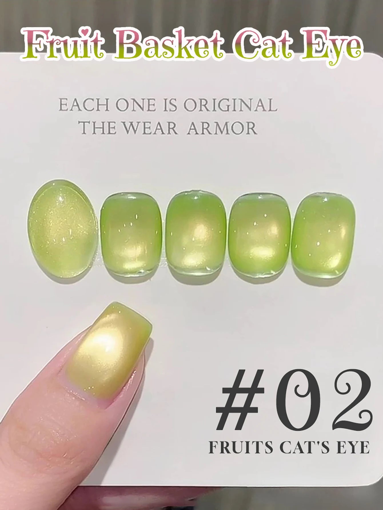 1-3pcs PSK 2025 New Whitening Purple Glass Beads Starry Crystal Nail Art Purple Glass Bead Cat Eye Gel Nail Polish Nail Supplies shuiguolanzi02
