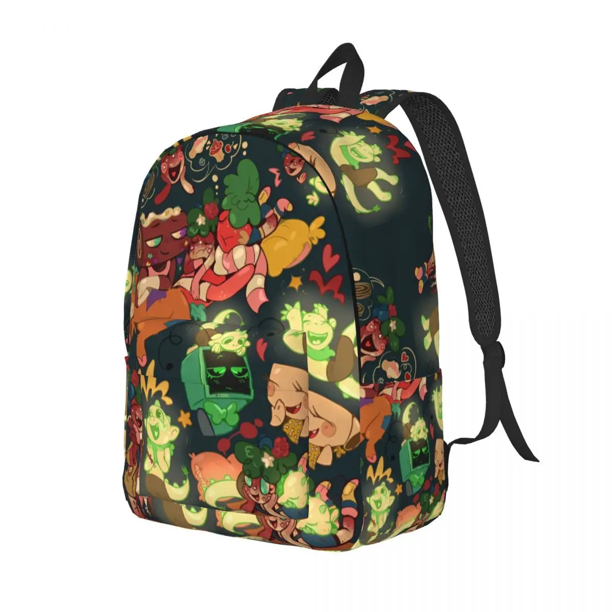 Dandys World Cool Backpack Lightweight High School Hiking Travel Game Logo Daypack for Men Women Laptop Computer Shoulder Bag 11