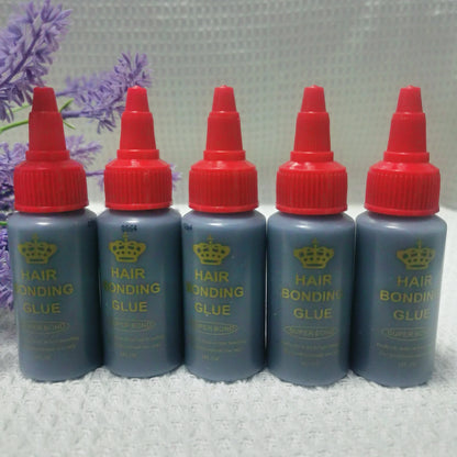 Black Hair Weaving Bond Waterproof Anti-fungus Hair Bonding Glue Super Bond For The Perfect Hold In Hair Bonding Lace Glue1 OZ