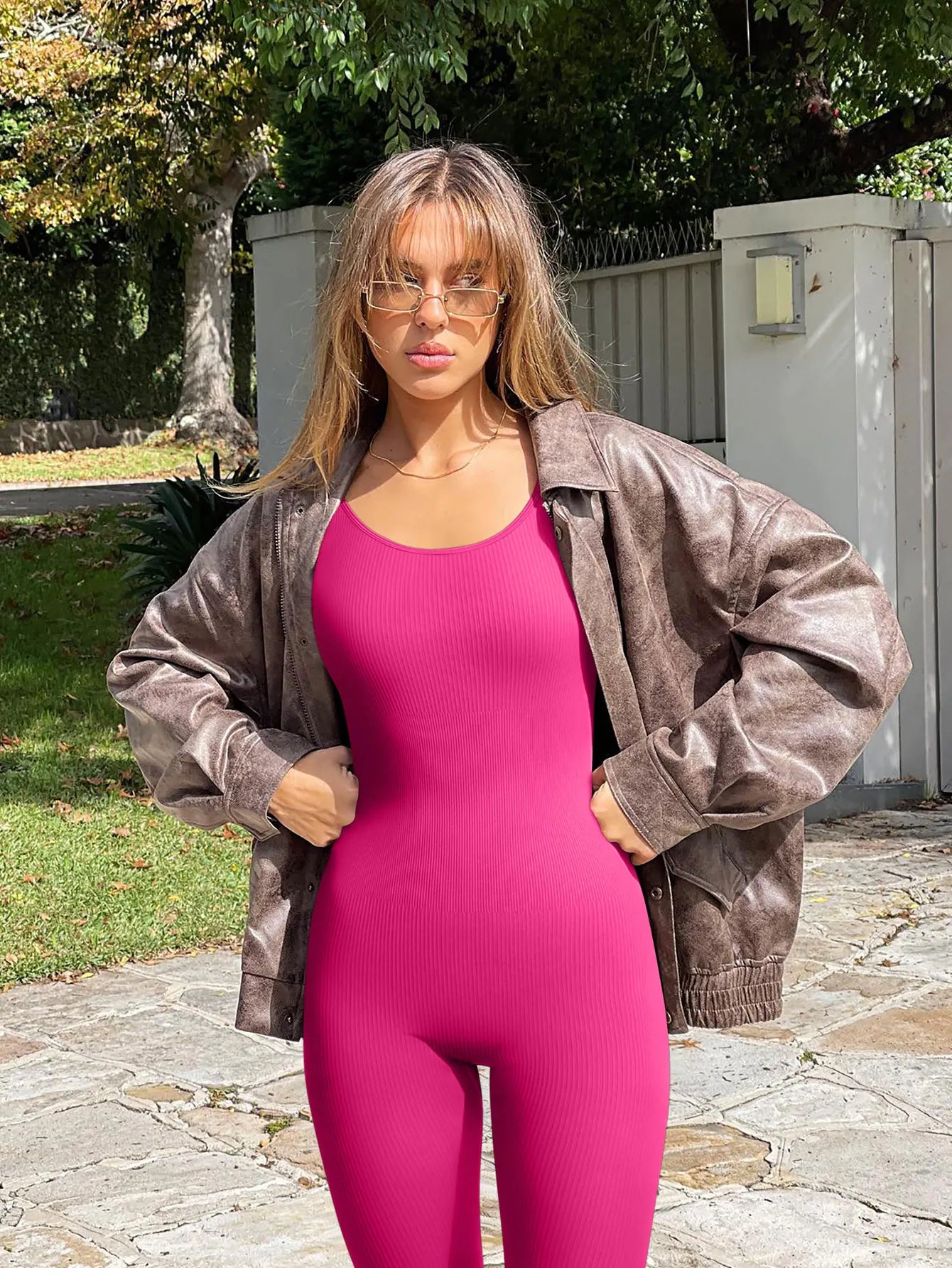 Women's Yoga Jumpsuit Seamless Sports Yoga Bodysuit Fashionable Fitness Sportwear Yoga Romper Badiee Stylez