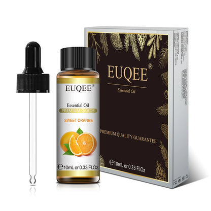 EUQEE 10ml Natural Plant Essential Oil with Dropper For Diffuser Humidifier Lavender Jasmine Eucalyptus Vanilla Essential Oils - Badiee Stylez