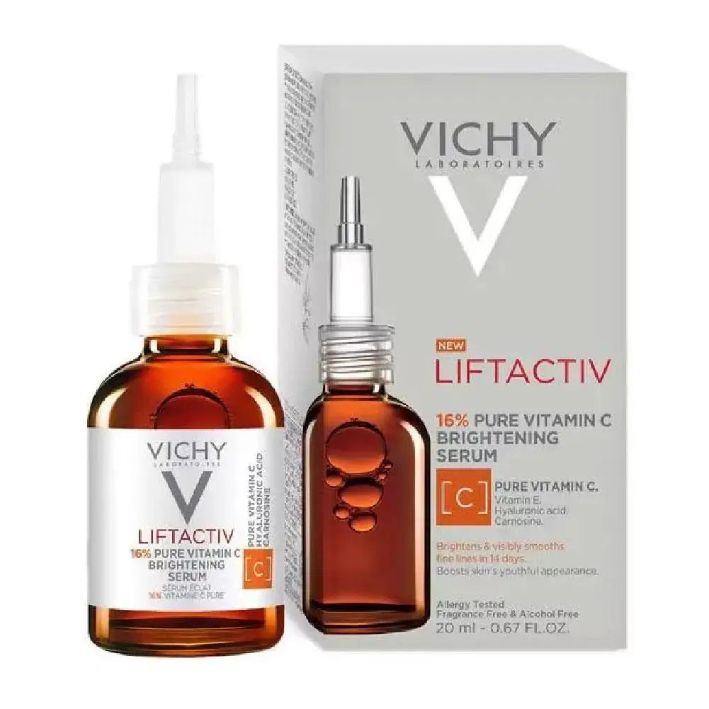 Vichy Collagen Cream 16% VC Rejuvenating Salicylic Acid Facial Repair Cream HA Moisturizing Hyaluronic Acid B3 Serum Skin Care 20ml Essence
