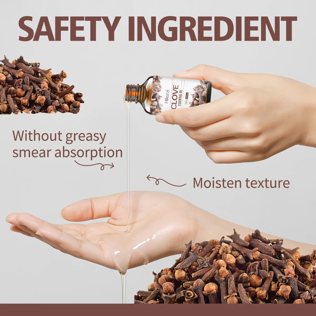 30ml clove essential oil non-greasy long-lasting fragrance aromatherapy diffuser humidifier massage soap DIY production