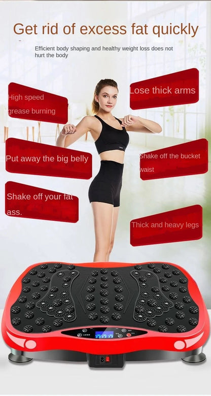 LazyTone Vibration Plate, Zero-Exercise Slimming, Target Stubborn Fat, Define Core, Advanced Weight-Management Tool