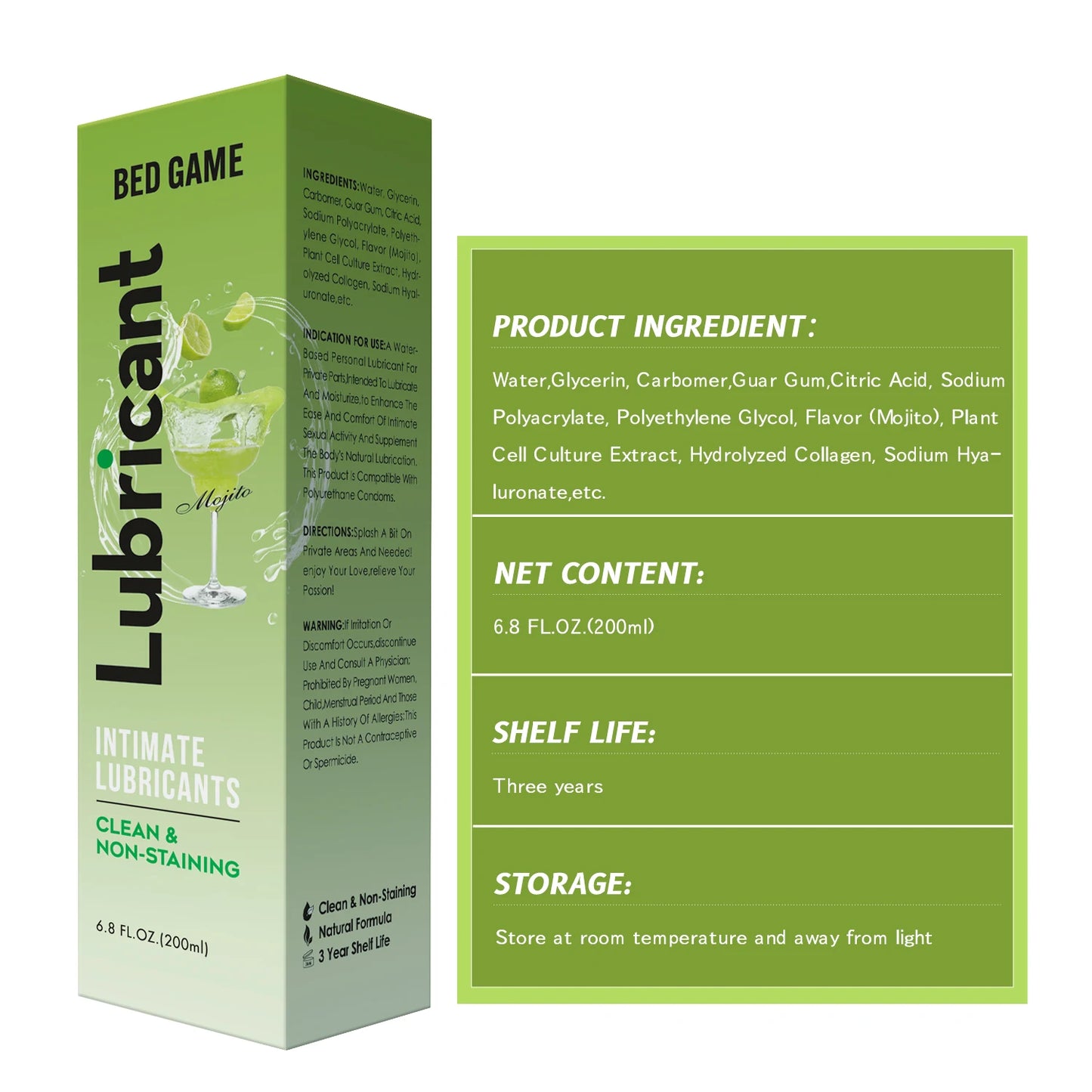 Intimate smooth Flavor Lubricant Pleasure Body Erotic Oil Lubricant Adult Sex Supplies flirting for couples 200ml