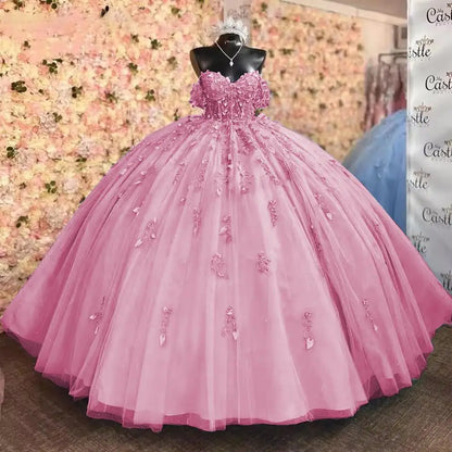 Shinny Party Dress 15 Quinceanera Dresses Ball Gown Luxury 15 Year Old Dress Formal Dress For 15 Years Party Customized Badiee Stylez