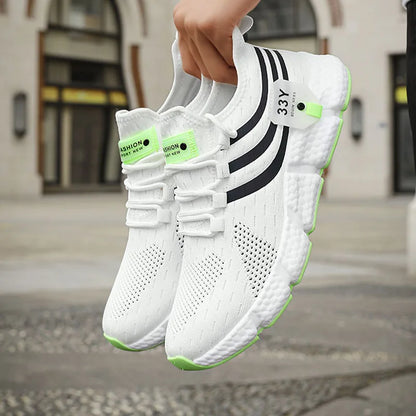 Sneakers Women Breathable Fashion Running Shoes Comfortable Casual Shoes Unisex Men Tenis Masculino Lightweiht Sports Shoes - Badiee Stylez