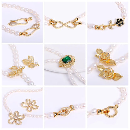 18K Gold Plated Split Rings Connecting Ring Brass Open Jump Rings Accessories For Jewelry DIY Jewelry Material Wholesale