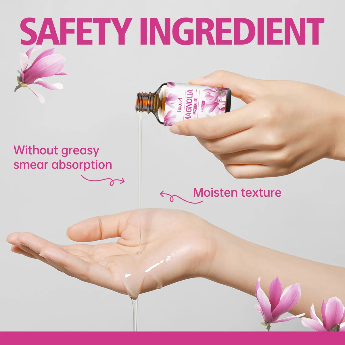 Magnolia Essential Oil for Aromatherapy Diffusers, Burners and Air Fresheners - Long lasting pleasant scent