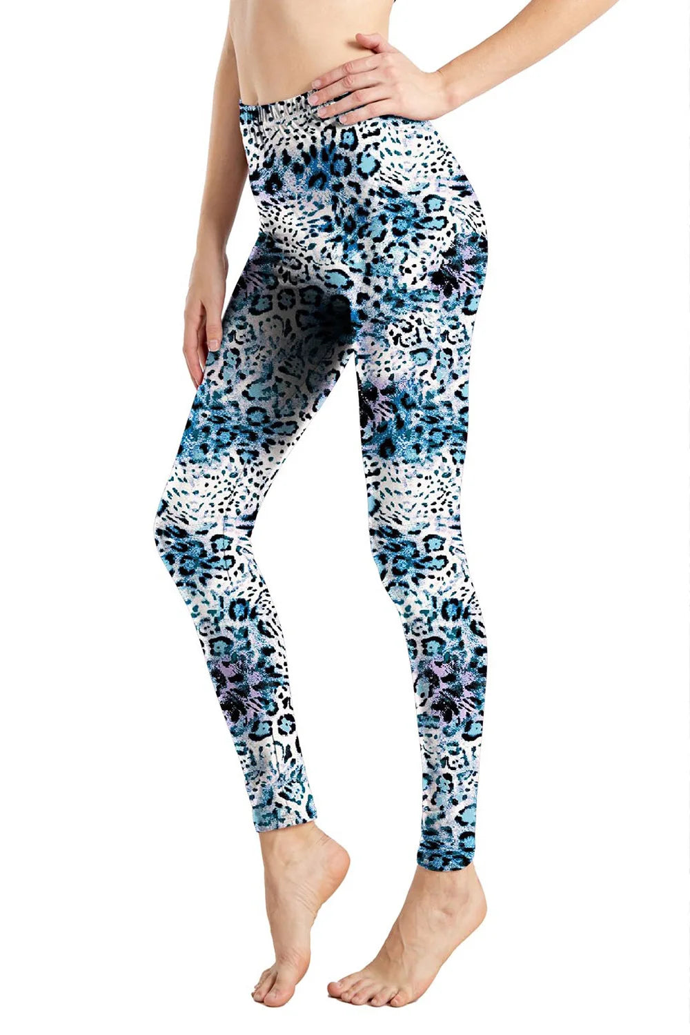 Sexy Leopard Leggings Animal Print Elastic Pants Snake Zebra Tights High Waist Legging Women Slim Workout Casual Trousers