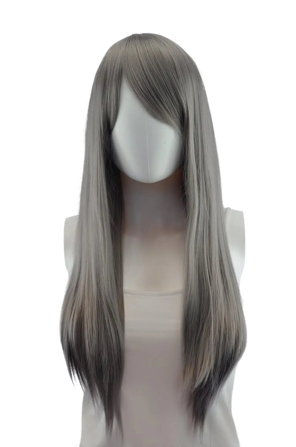 Cosplay Nyx Autumn Orange Long Straight Wig 28 Inches Long Straight wigs for Women Universal Cartoon Cosplay Wig Z80-22Grey 24inches 1pc