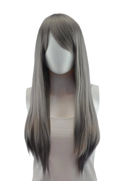Cosplay Nyx Autumn Orange Long Straight Wig 28 Inches Long Straight wigs for Women Universal Cartoon Cosplay Wig Z80-22Grey 24inches 1pc