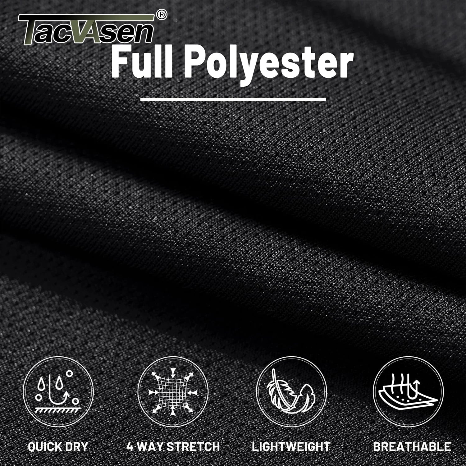 TACVASEN Breathable Mesh Sportswear Pants Men's Casual Trousers Elastic Waist Running Joggers Hiking Mountain Loose Fit Pants