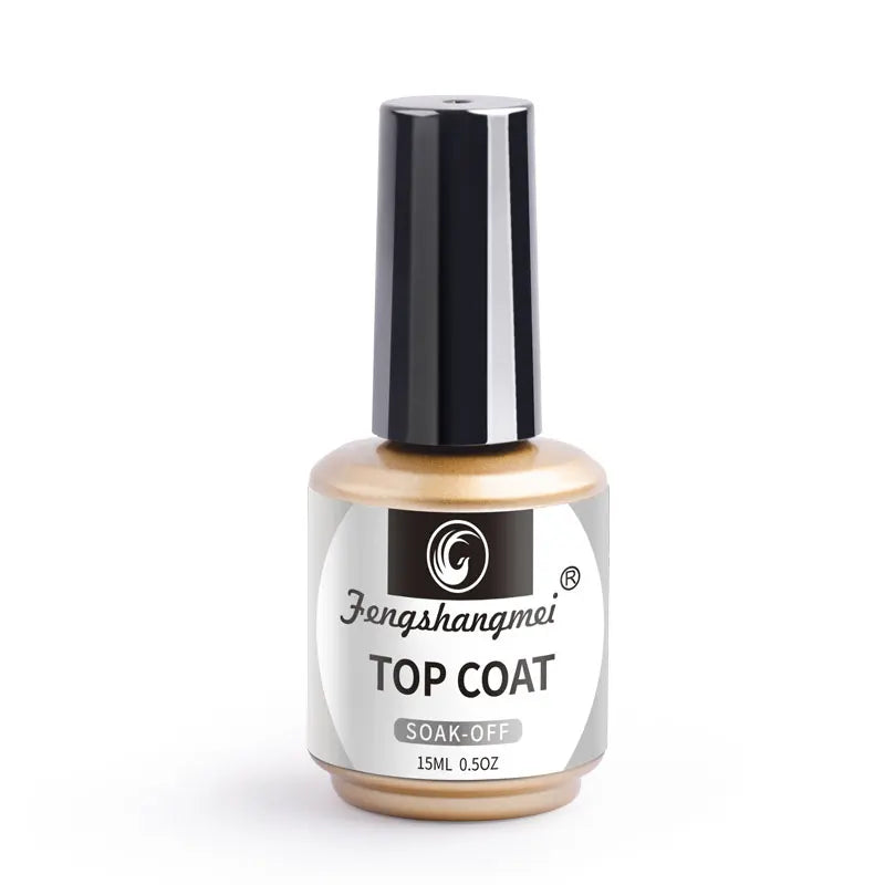 Fengshangmei No Lamp Base Coat For Gel Polish Auto Dry Gel Nail Polish Foundation Soak Off Gel Varnish Primer Ultra bond