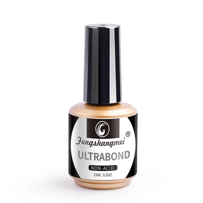 Fengshangmei No Lamp Base Coat For Gel Polish Auto Dry Gel Nail Polish Foundation Soak Off Gel Varnish Primer Ultra bond Ultra bond