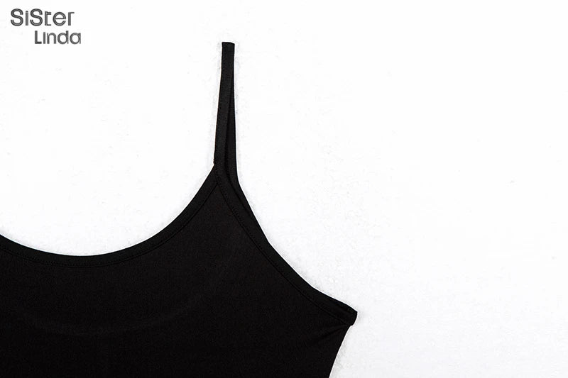 Sisterlinda Sexy Backless Sleeveless Black Playsuits Womens Elastic Soft Casual Wear Short Rompers Jog Sportswear Bodysuits 2020