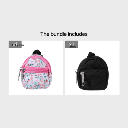 for LABUBU 11.81inch Doll 1/6 BJD Doll Mini Bag Backpack Mini Doll Bag Doll House Decoration Toy Accessories for Gifts Halloween, Christmas Gift Badiee Stylez