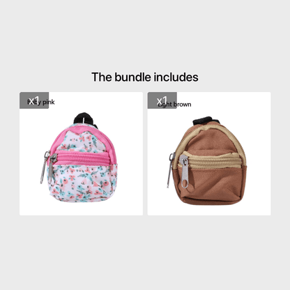 for LABUBU 11.81inch Doll 1/6 BJD Doll Mini Bag Backpack Mini Doll Bag Doll House Decoration Toy Accessories for Gifts Halloween, Christmas Gift Badiee Stylez