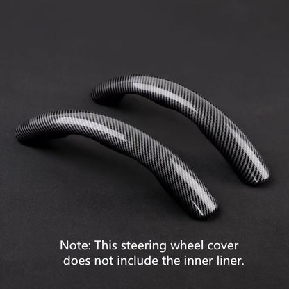 [Carbon Fiber Steering Wheel Cover] Non-Slip Carbon Fiber Steering Wheel Cover - Upgrade Your Driving Experience Badiee Stylez