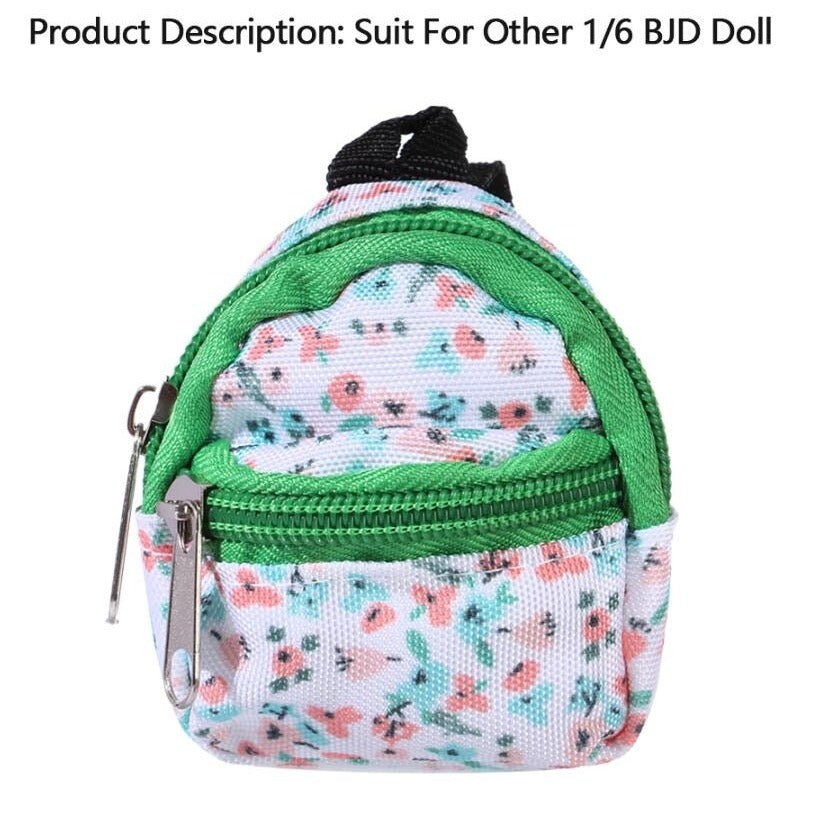 for LABUBU 11.81inch Doll 1/6 BJD Doll Mini Bag Backpack Mini Doll Bag Doll House Decoration Toy Accessories for Gifts Halloween, Christmas Gift Badiee Stylez